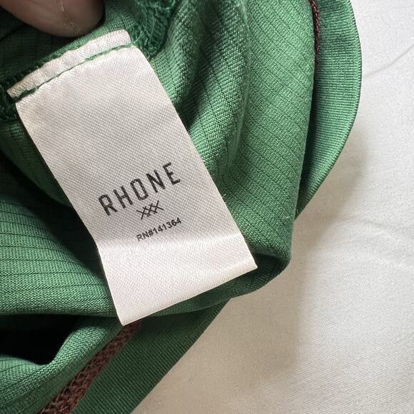 Rhone Swift Tank Top Men’s Size XL Green Activewear Gym Performance Run Workout - Picture 5 of 11